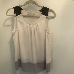 *SOLD*  LOFT sleeveless blouse